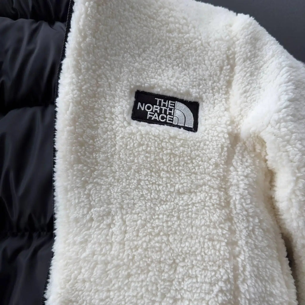 Giacca in Pile Bianco Reversibile SS22 TNF