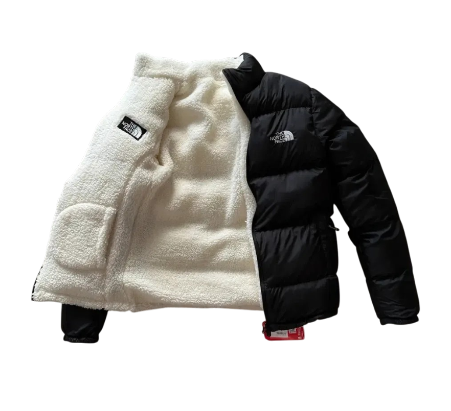 Giacca in Pile Bianco Reversibile SS22 TNF