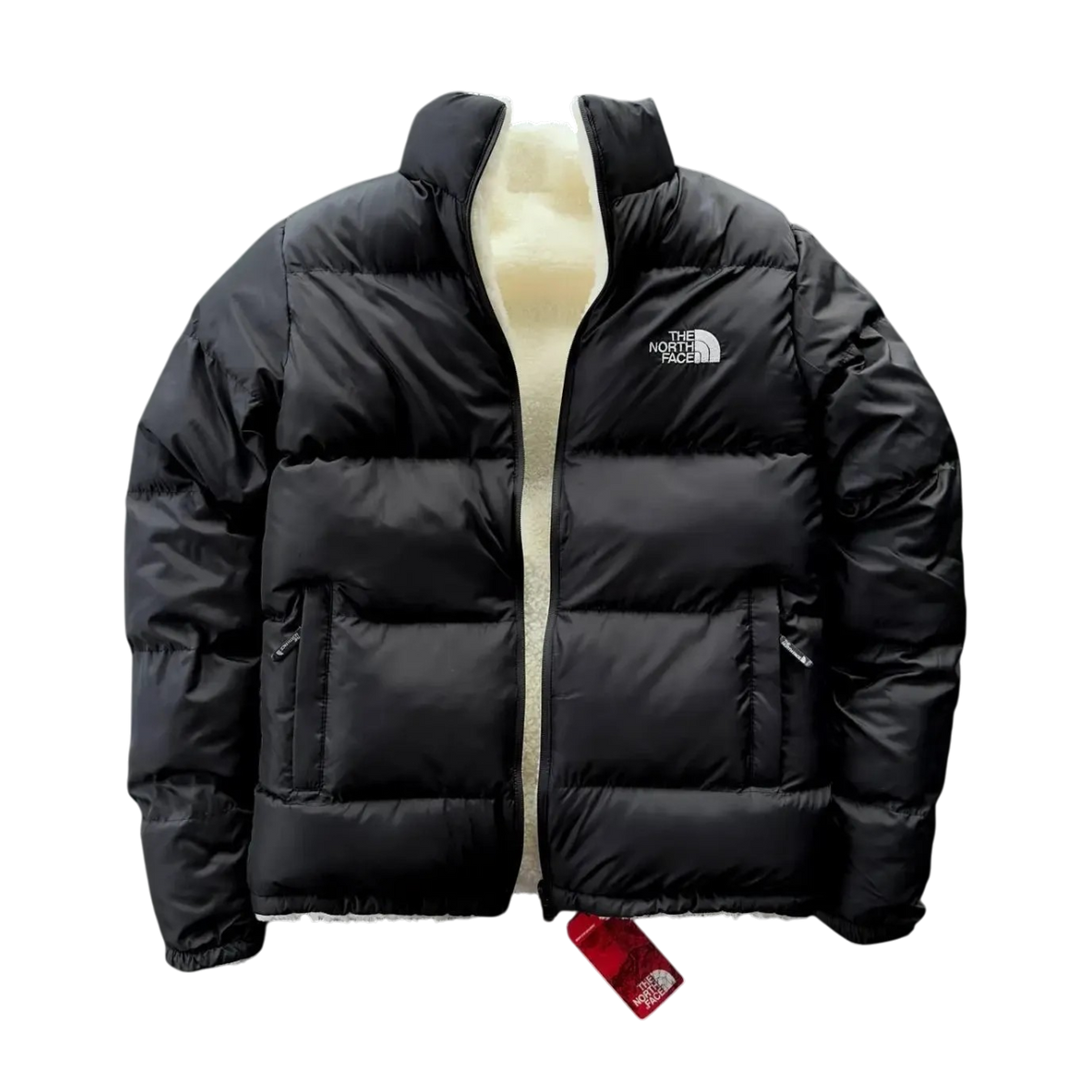 Giacca in Pile Bianco Reversibile SS22 TNF